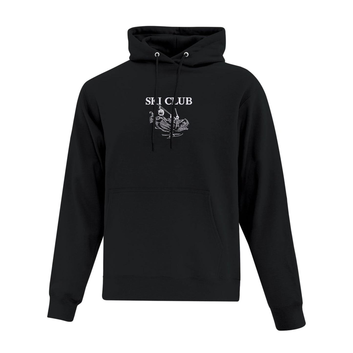 Hoodie "Ski Club" brodé
