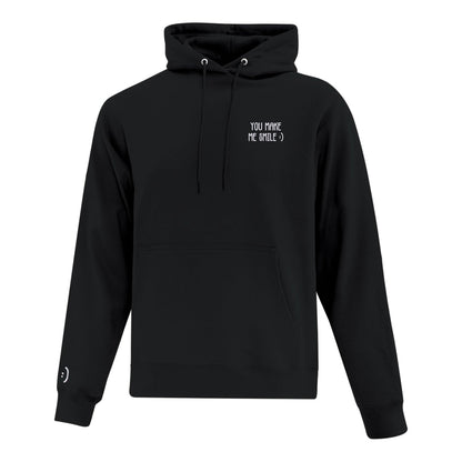 Hoodie "You Make Me Smile" brodé