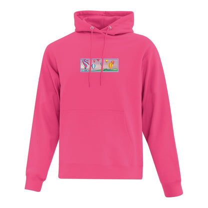 Hoodie Montgolfières brodé
