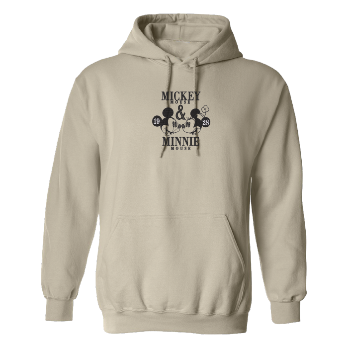 Hoodie Mickey & Minnie brodé
