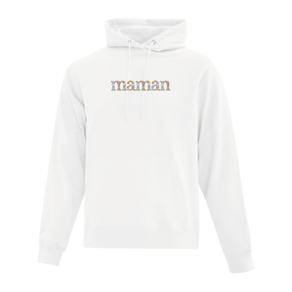 Hoodie "Maman" brodé