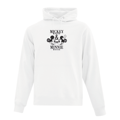 Hoodie Mickey & Minnie brodé