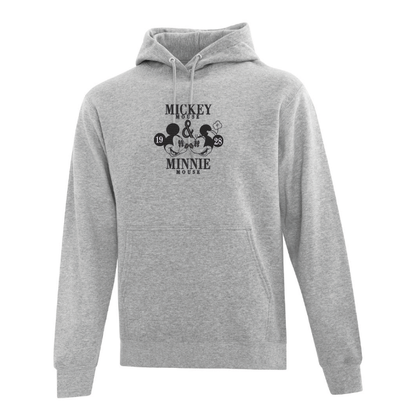 Hoodie Mickey & Minnie brodé