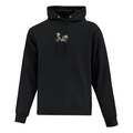 Hoodie Floral Bike brodé