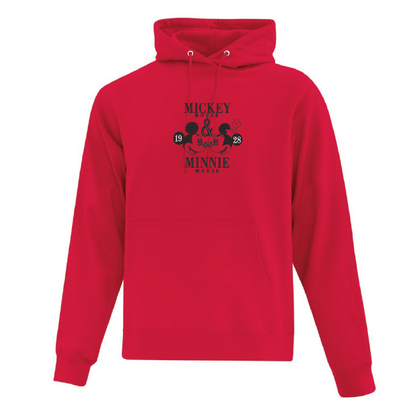 Hoodie Mickey & Minnie brodé