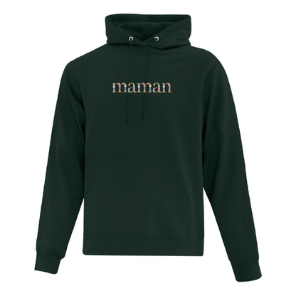 Hoodie "Maman" brodé