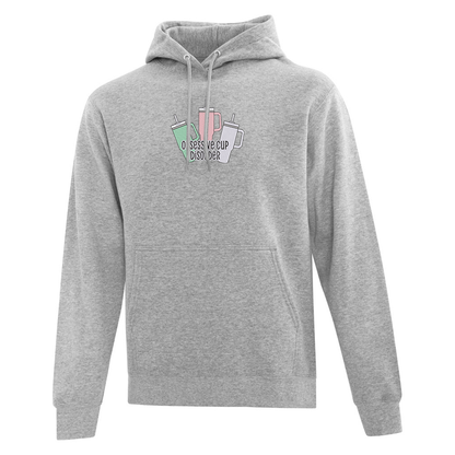 Hoodie "Obsessive Cup Disorder" brodé