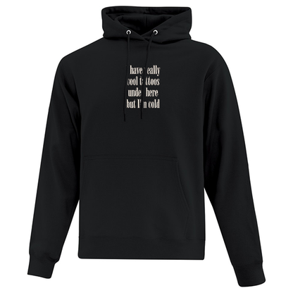 Hoodie Cool Tattoos brodé