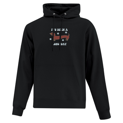 Hoodie "It's Been A Long Day" brodé