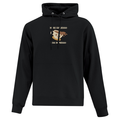 Hoodie "More Espresso Less Depresso" brodé