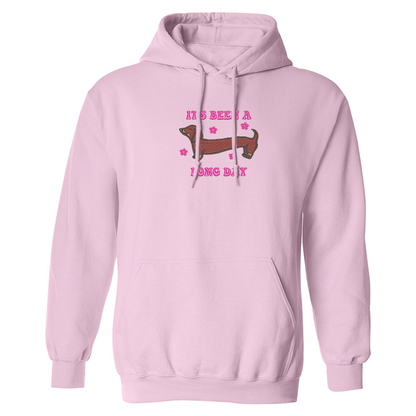 Hoodie "It's Been A Long Day" brodé