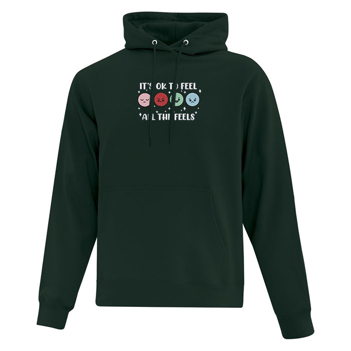 Hoodie "Feel all the Feels" brodé