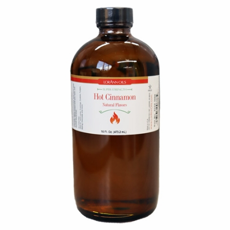 Hot Cinnamon Flavoring - Super Strength Flavor 1 oz., 16 oz., 1 Gallon, 5 Gallon - Ships Free Within Canada on Orders Above CAD $199
