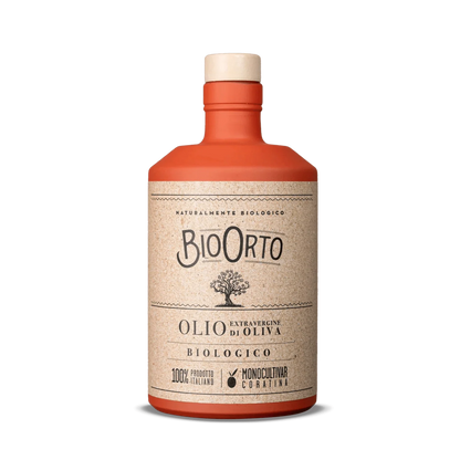 HUILE D'OLIVE EXTRA VIERGE BIOLOGIQUE MONOCULTIVAR CORATINA - Bio Orto