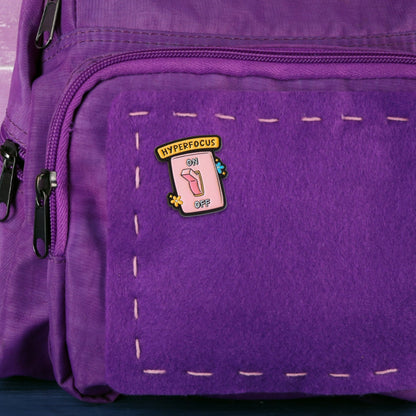 Hyperfocus ON | Collectible Pin - Products Added