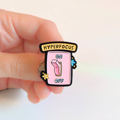 Hyperfocus ON | Collectible Pin - Products Added
