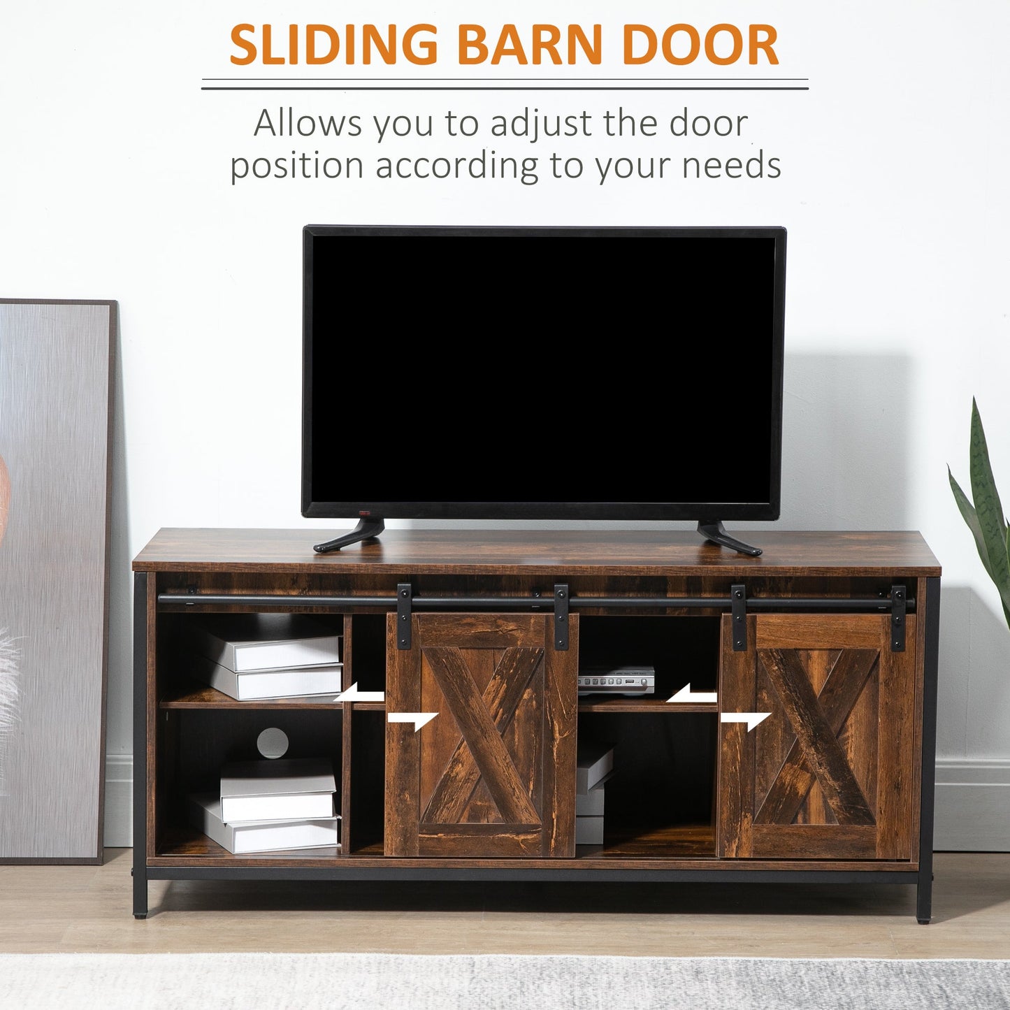 Easton Industrial Style TV Stand for TVs up to 60"