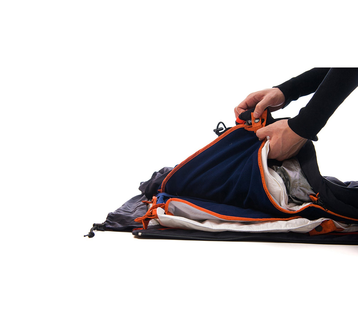 Outdoor Survival Canada Igloo Oversize Layered Down Sleeping Bags -60C/-76F