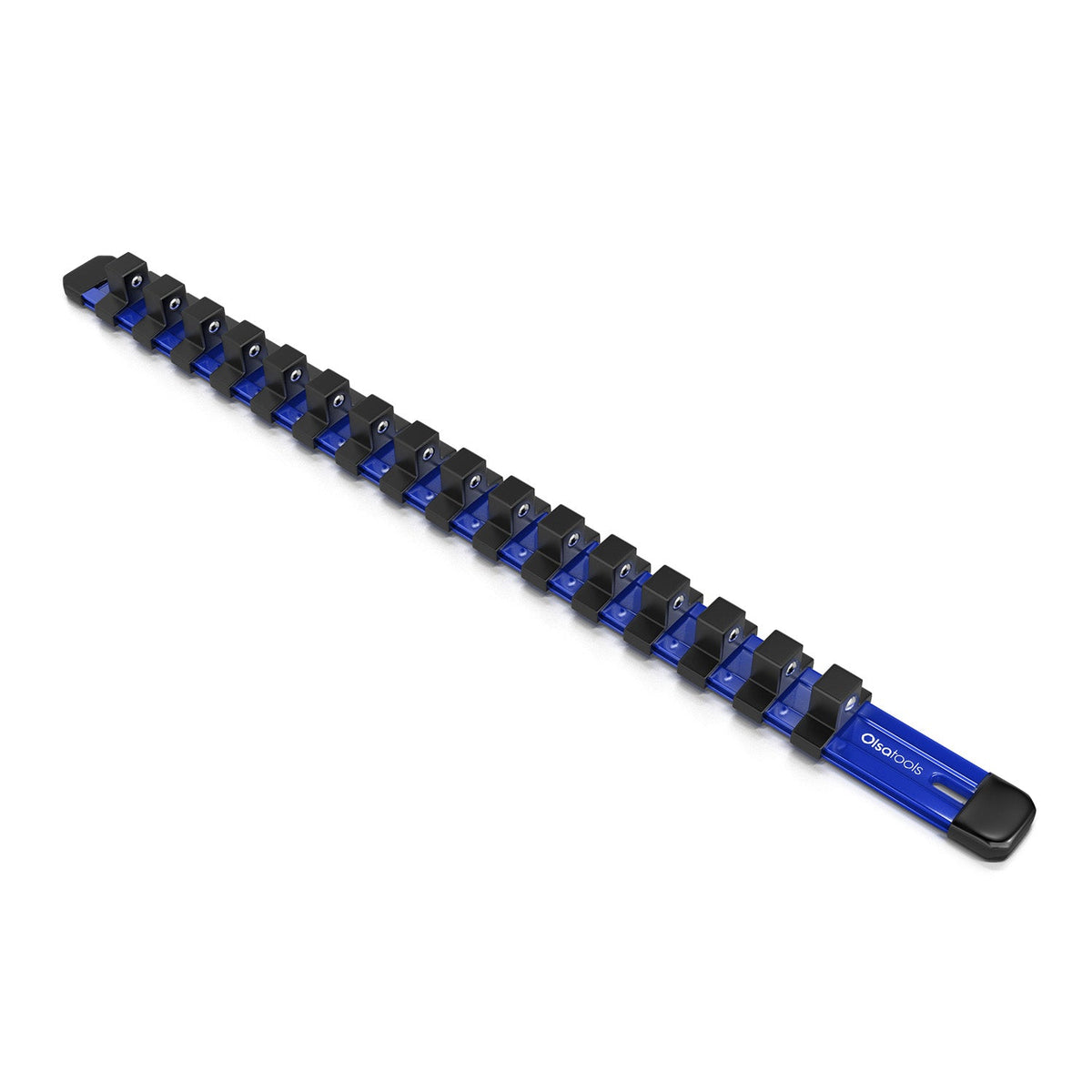 Aluminum Socket Organizer Rails With Rubber End Caps