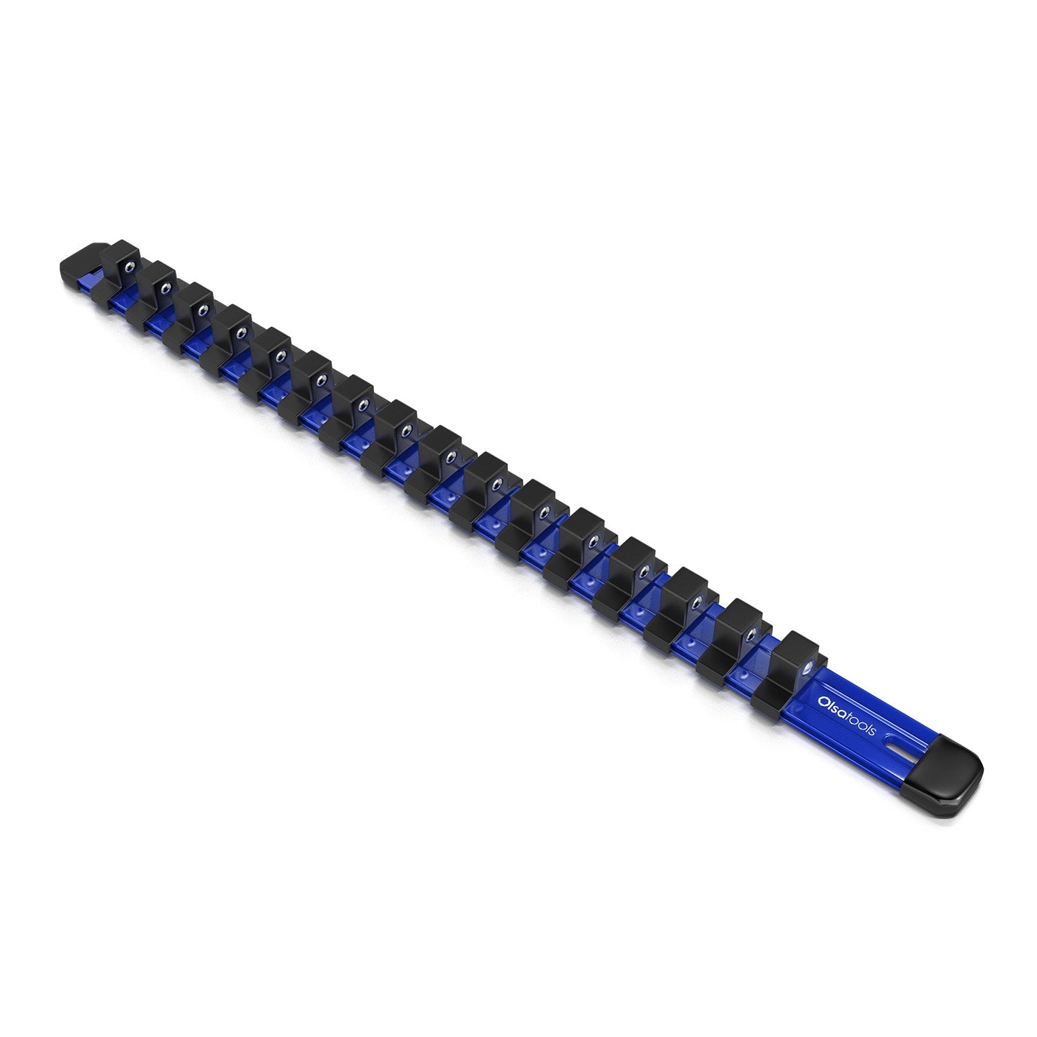 Aluminum Socket Organizer Rails With Rubber End Caps