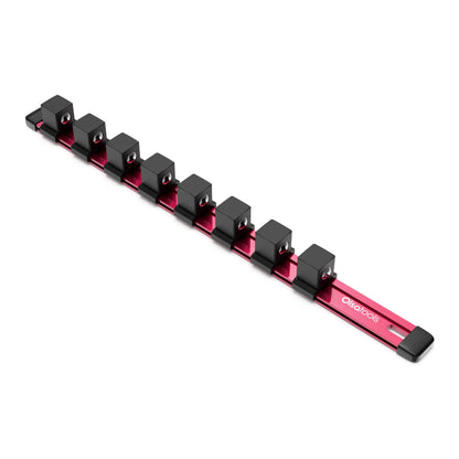Aluminum Socket Organizer Rails With Rubber End Caps