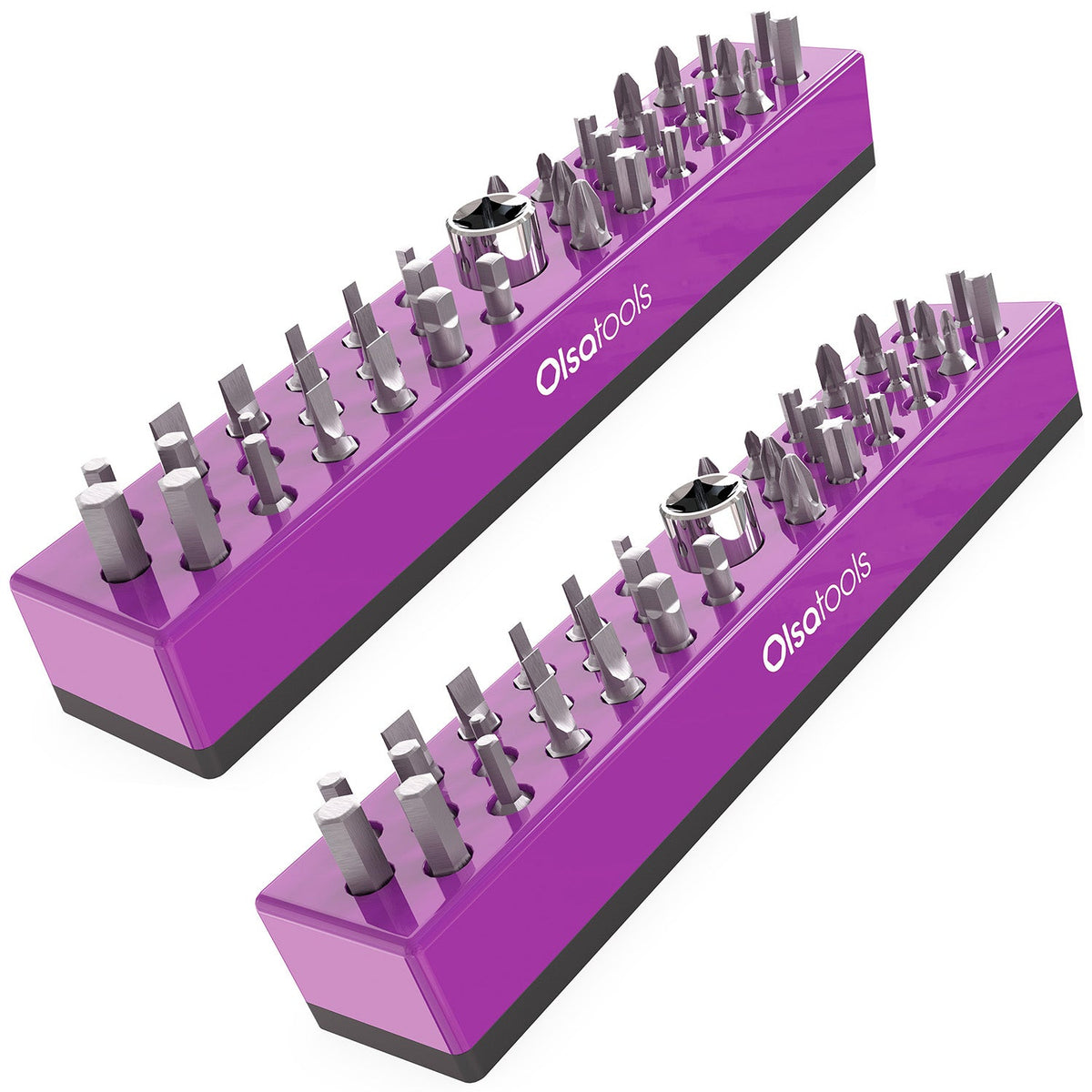 Magnetic Hex 1/4" Bit Organizer
