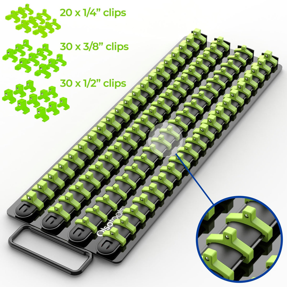 Socket Organizer Tray With Handle