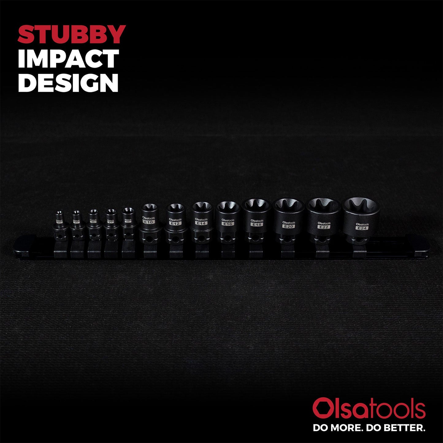 Stubby Impact Bit Set - Torx or Hex (Sold Separately)