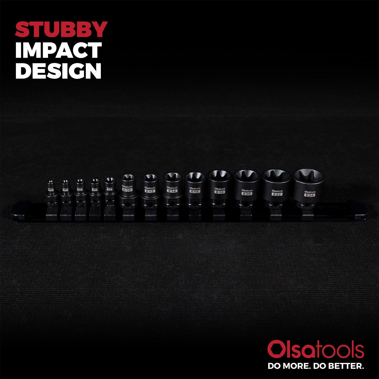 Stubby Impact Bit Set - Torx or Hex (Sold Separately)