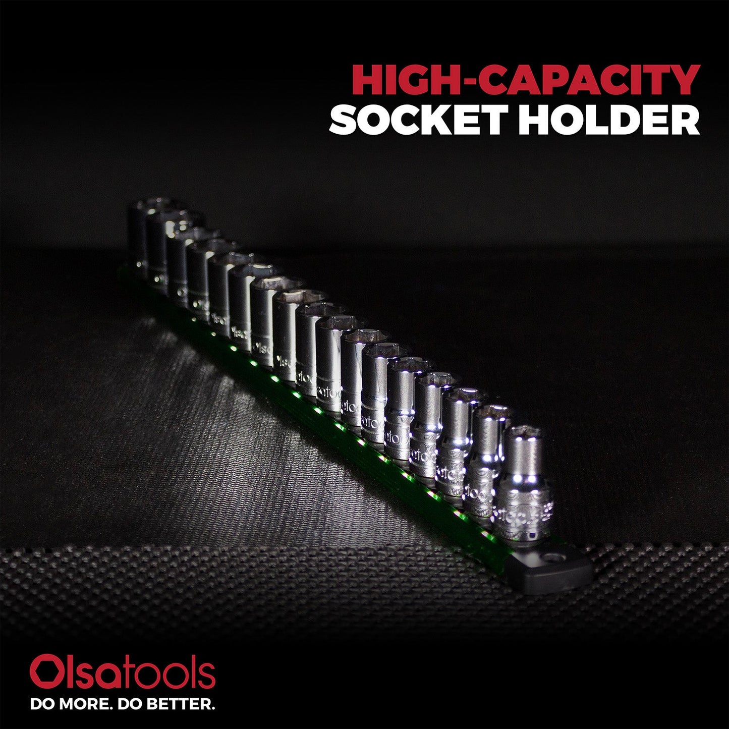 Magnetic Aluminum Socket Rails