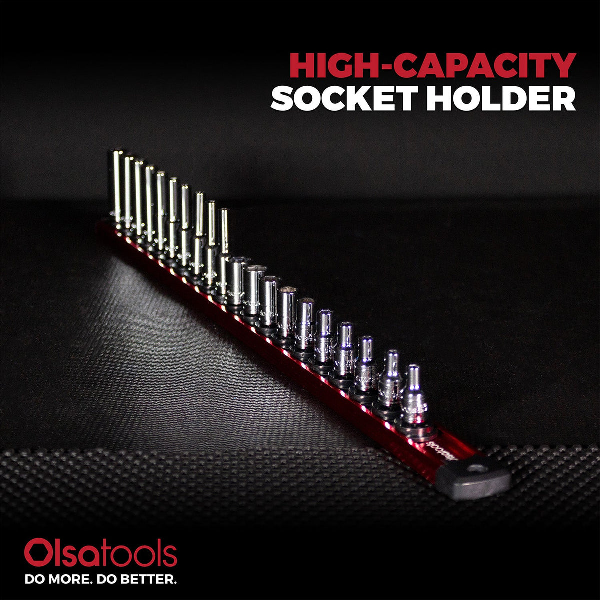 Magnetic Aluminum Socket Rails