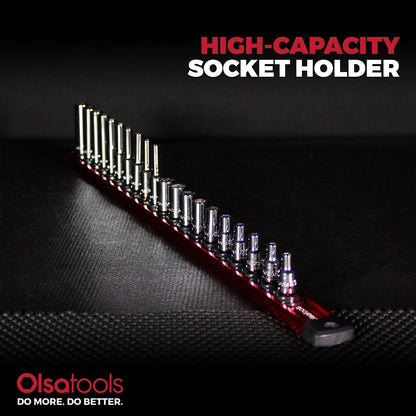 Magnetic Aluminum Socket Rails