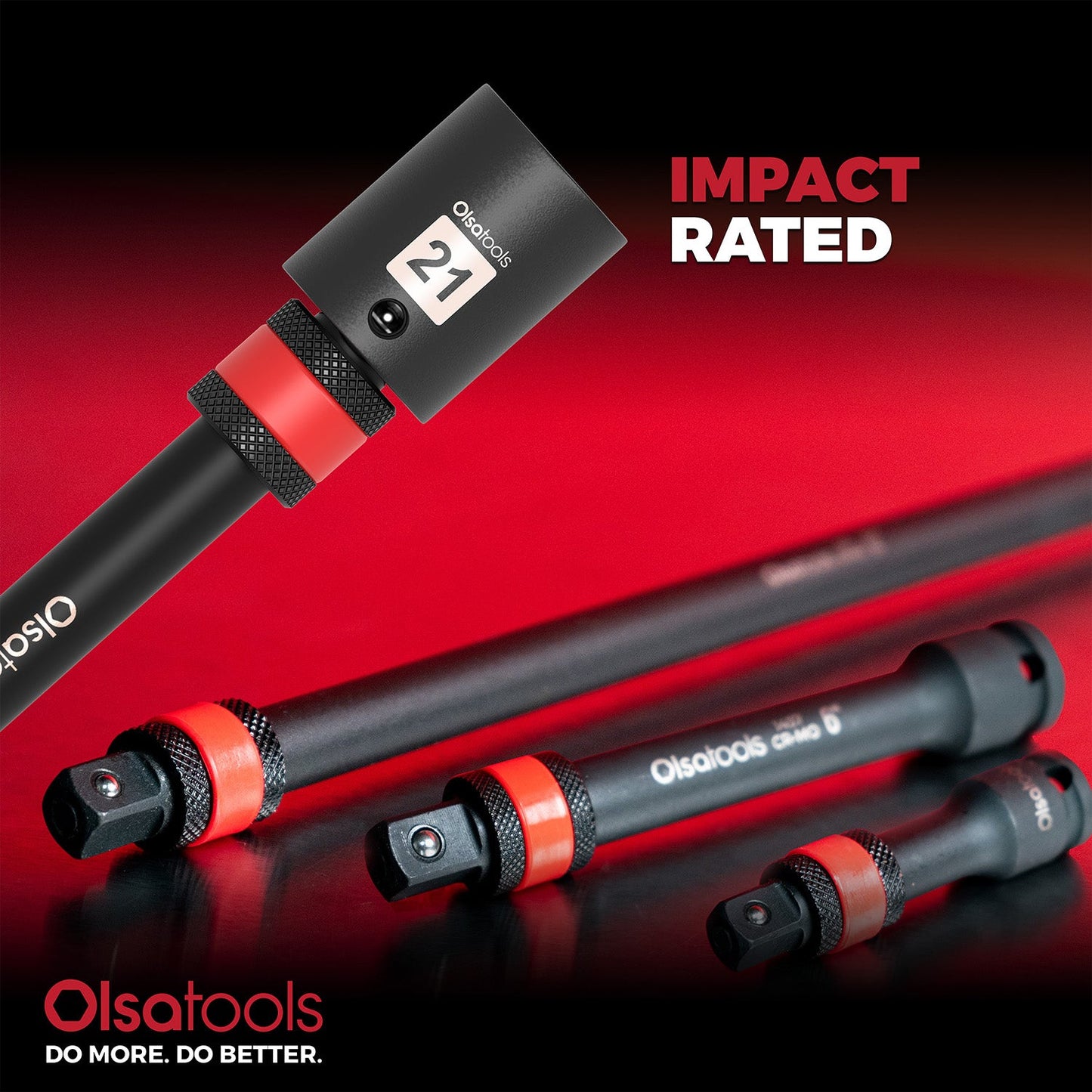 Locking Impact Socket Extension
