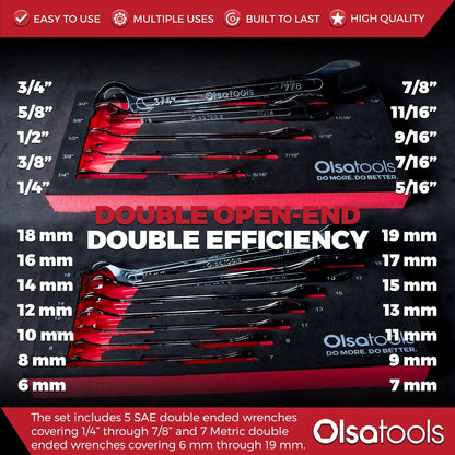 Slim Profile Wrench Set