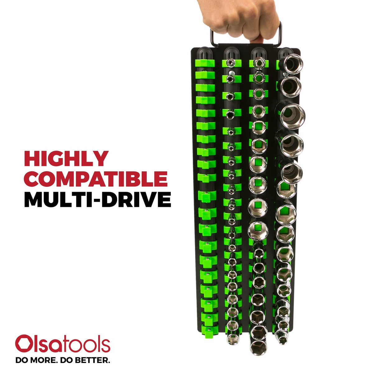 Socket Organizer Tray With Handle