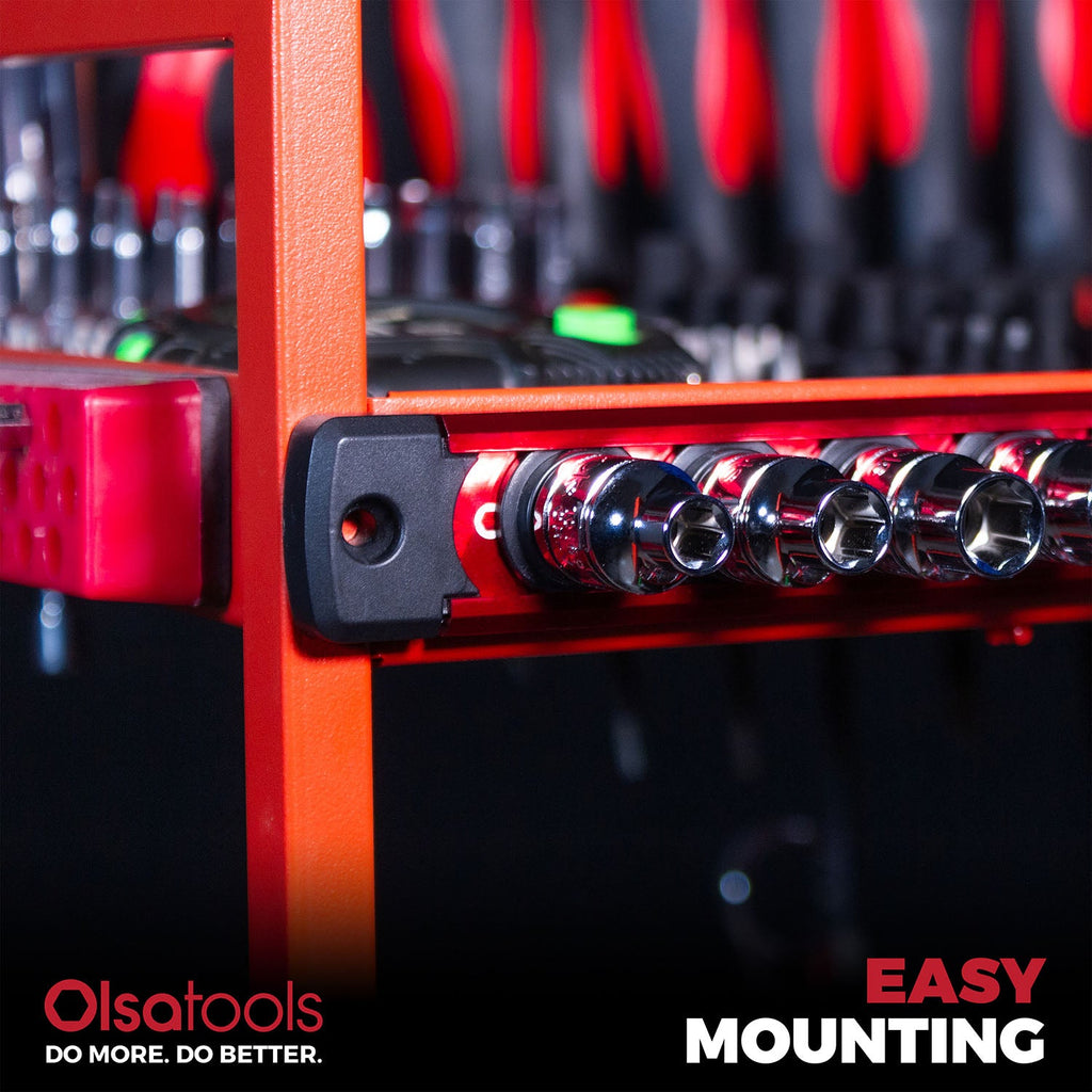 Magnetic Aluminum Socket Rails