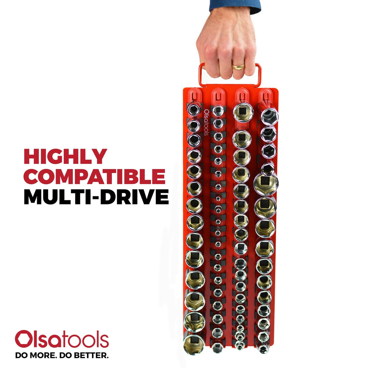 Socket Organizer Tray With Handle