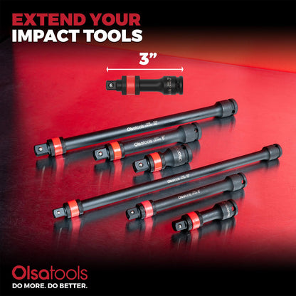 Locking Impact Socket Extension