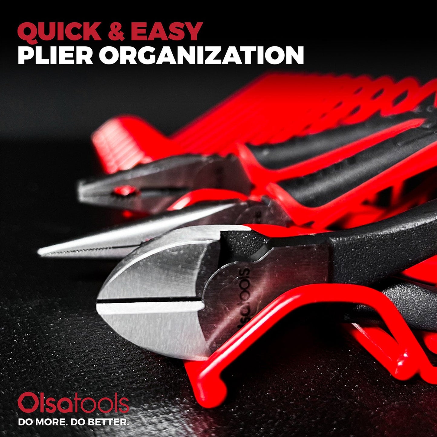 Plier Organizer Rack For Tool Box Drawer