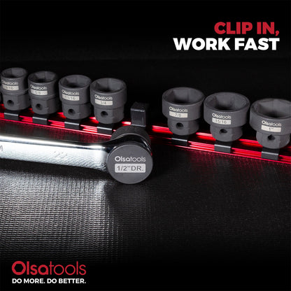 3pc Clip for Stubby Impact Sockets and Bits