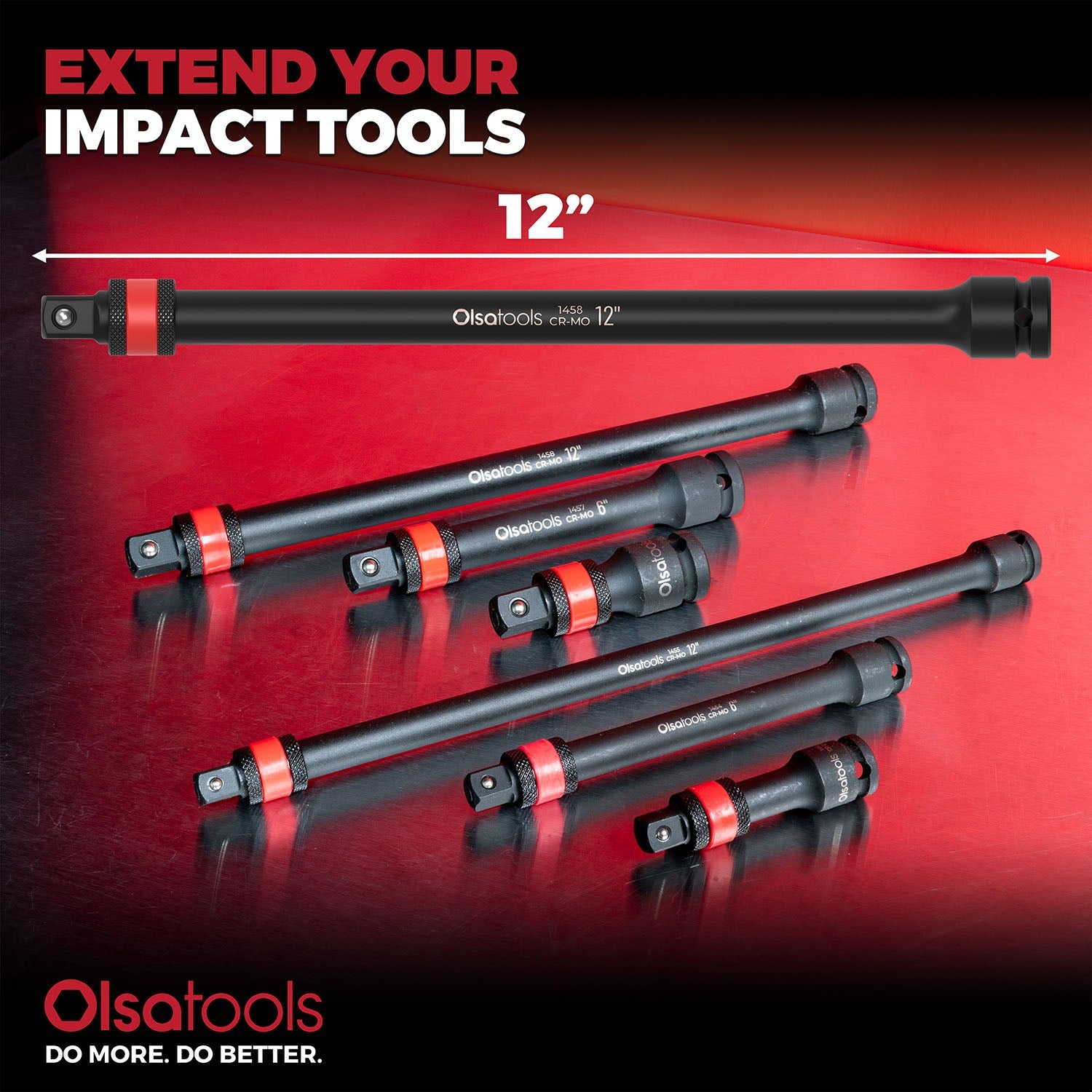 Locking Impact Socket Extension