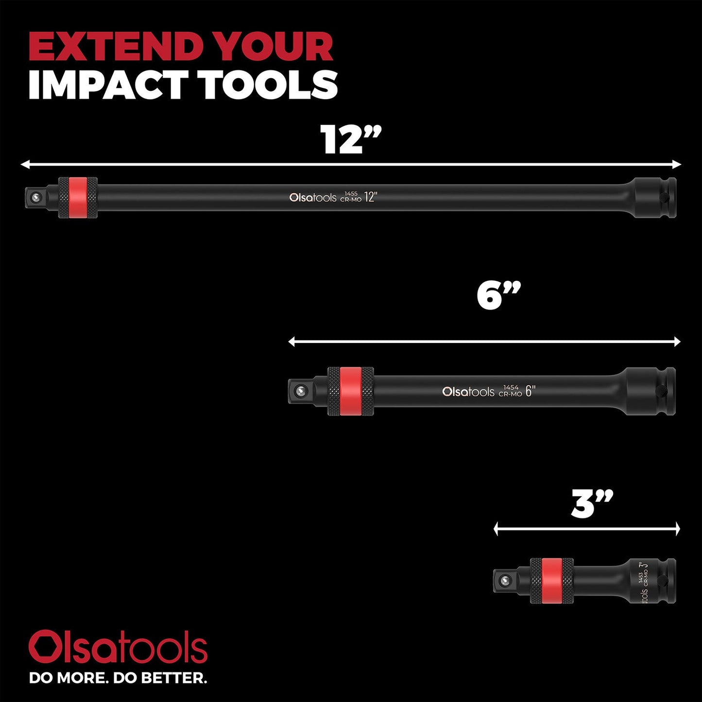 Locking Impact Socket Extension