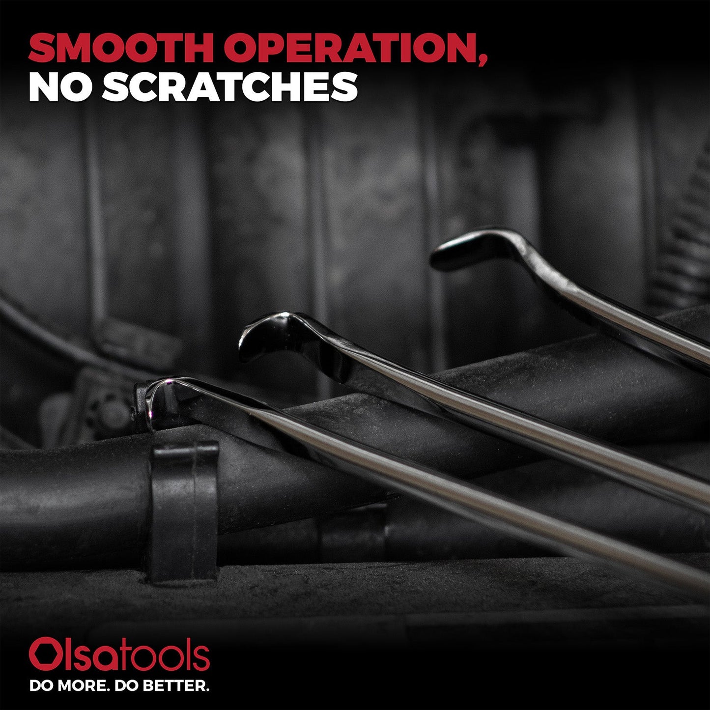 3pc Flat Pick and Hook Set