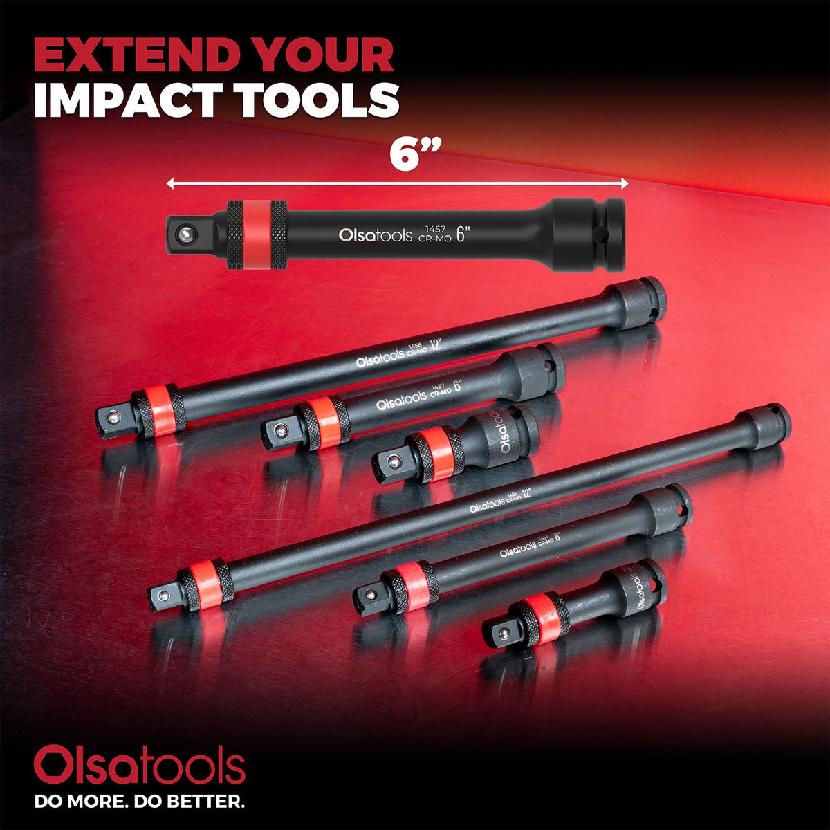 Locking Impact Socket Extension