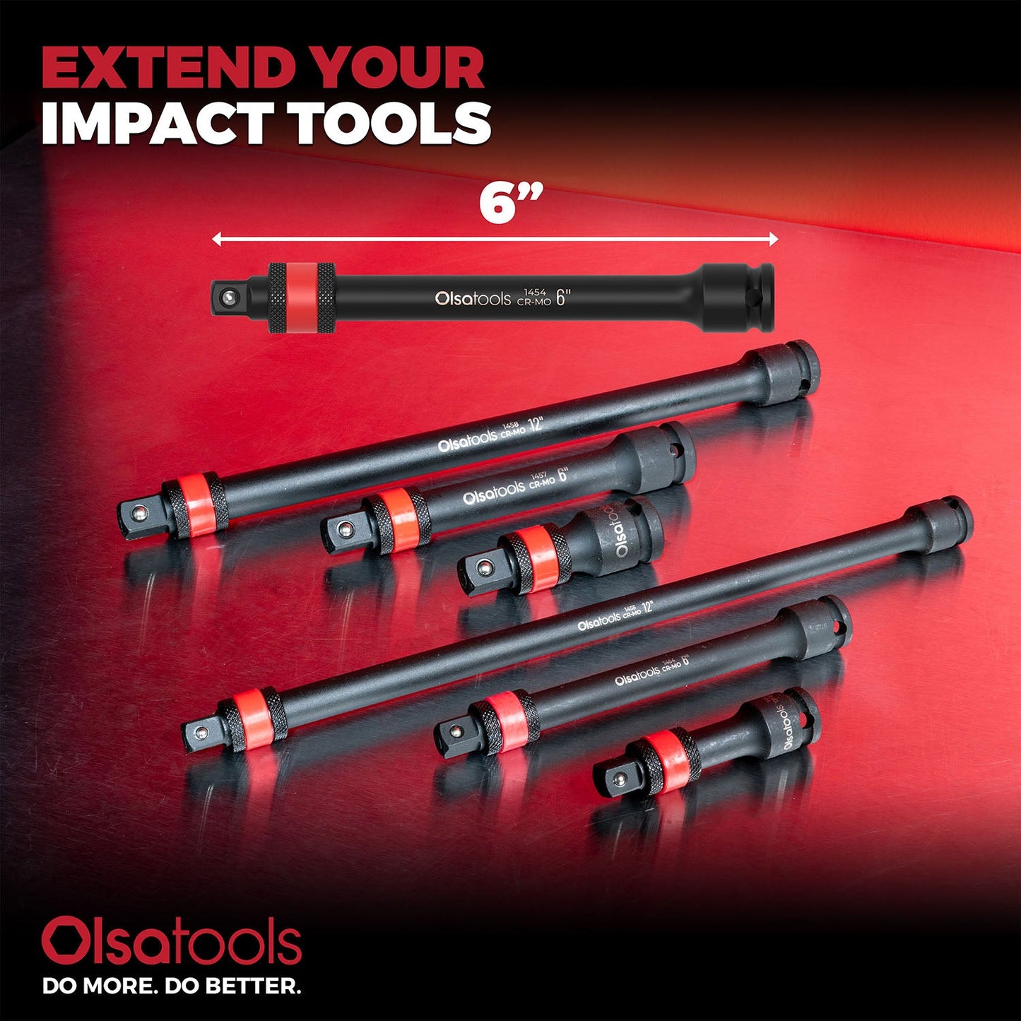 Locking Impact Socket Extension