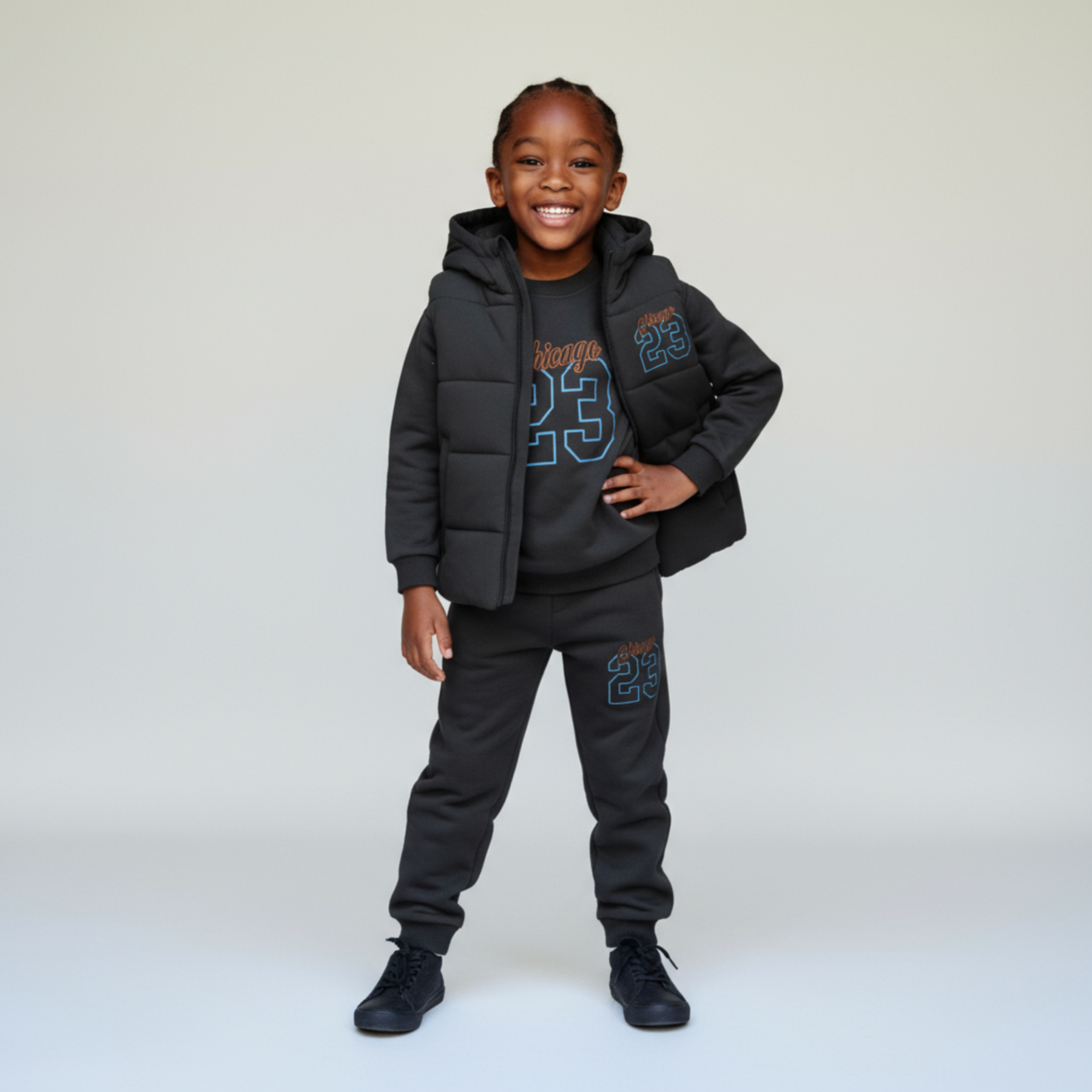 The Champ's Number Boys Jogger Set