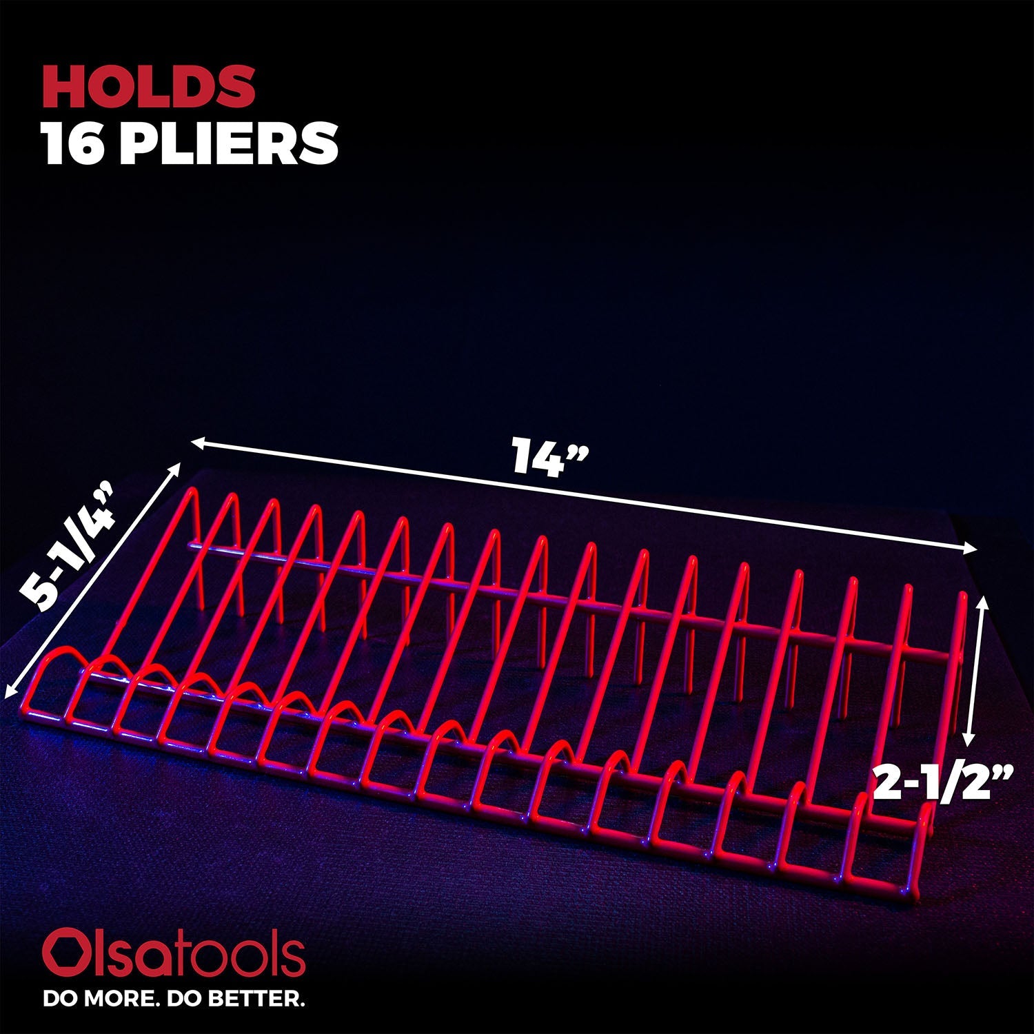 Plier Organizer Rack For Tool Box Drawer
