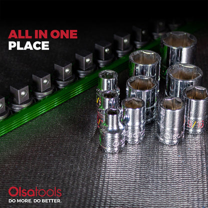 Magnetic Aluminum Socket Rails