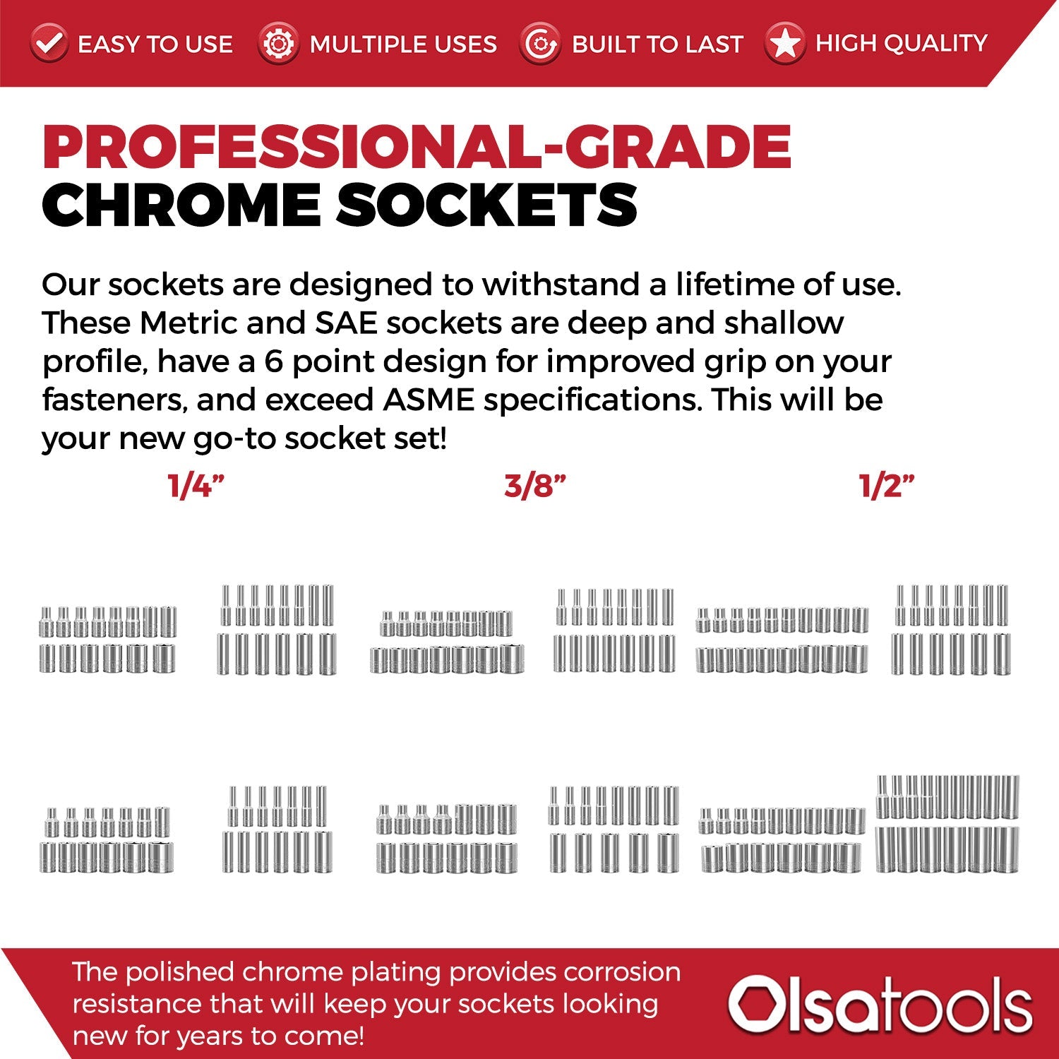Chrome Socket Sets