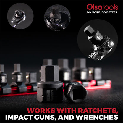 Stubby Impact Bit Set - Torx or Hex (Sold Separately)